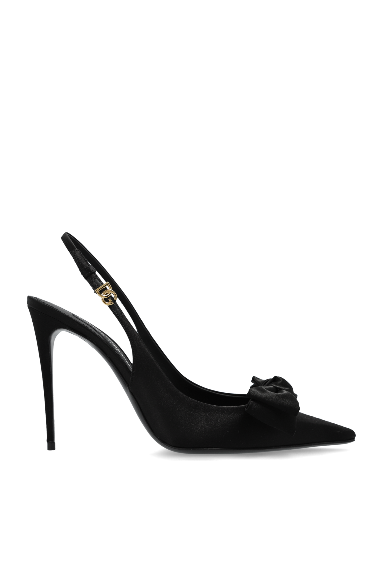 Black Satin high heels Dolce Gabbana Vitkac GB